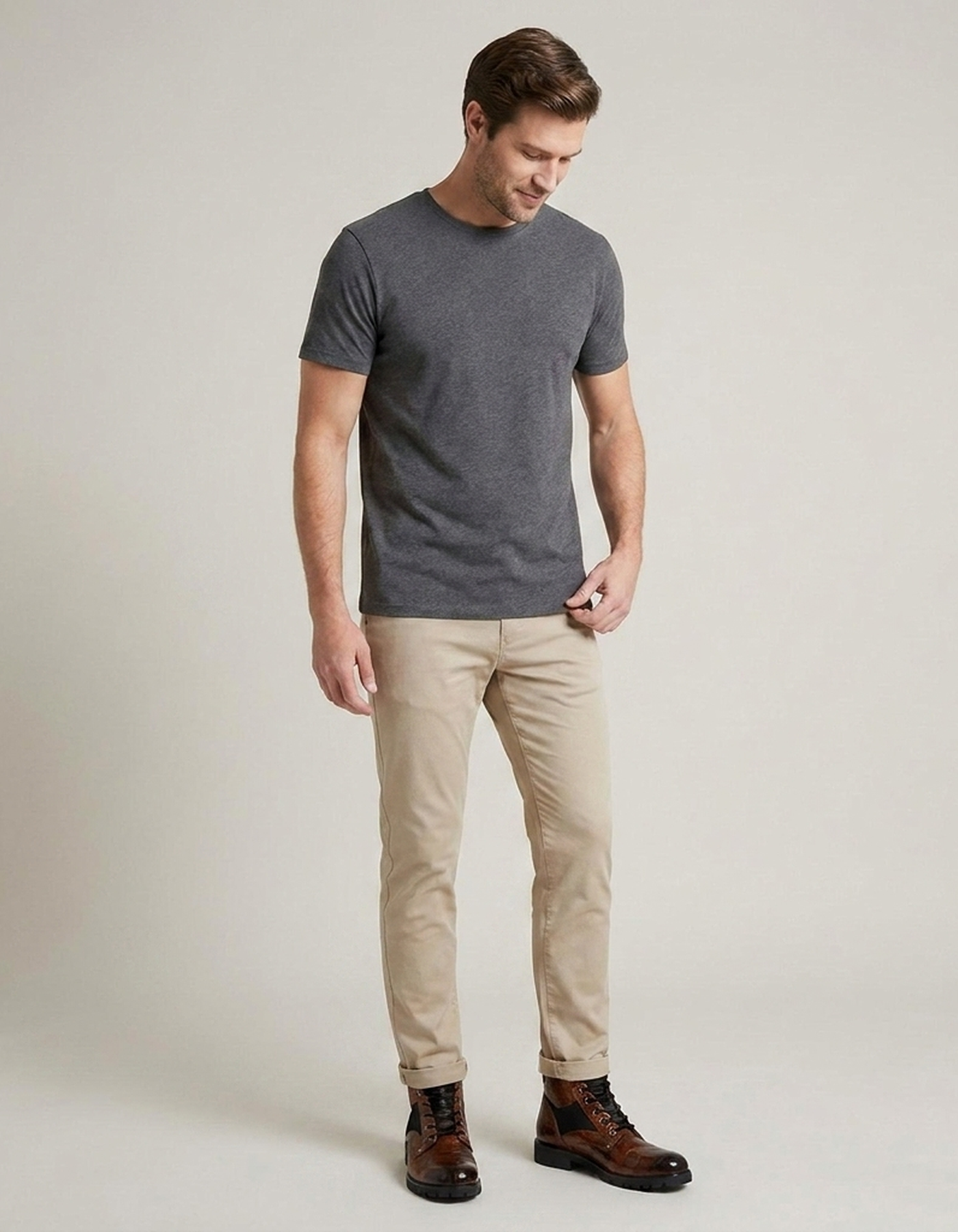 PLUXSTYLE::numise::mens-croc-embossed-ankle-boots::zoom-out