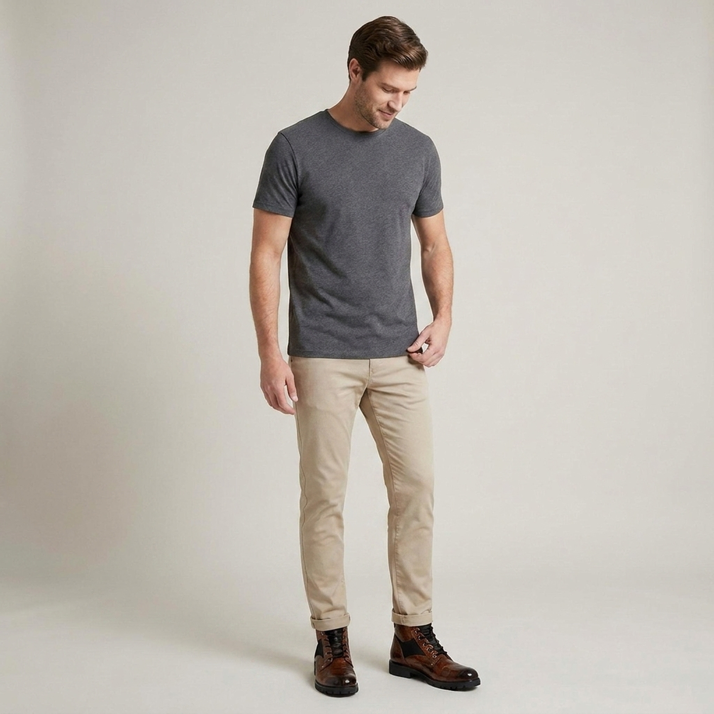 PLUXSTYLE::numise::mens-croc-embossed-ankle-boots::zoom-out
