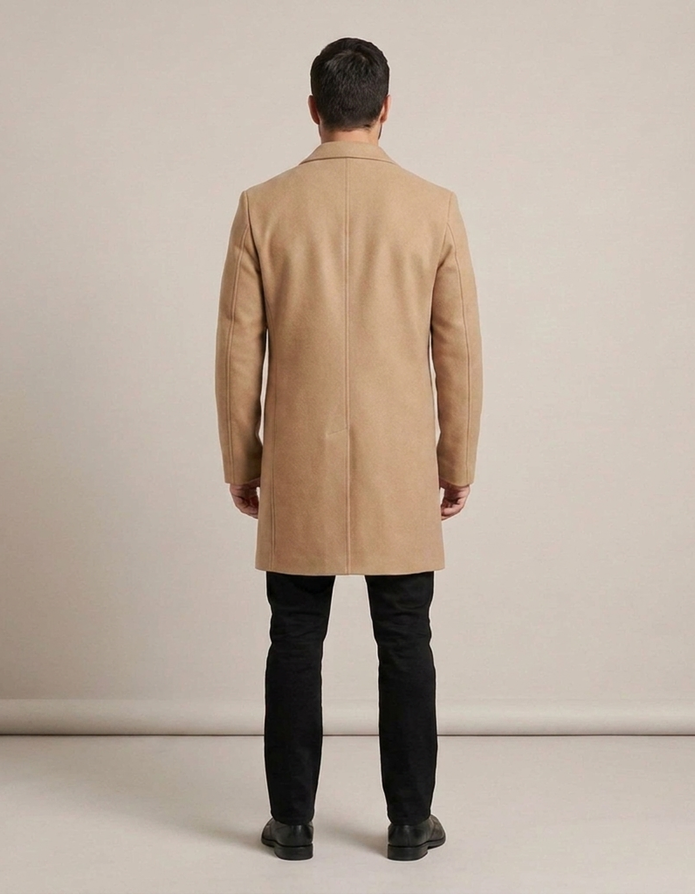 PLUXSTYLE::numise::mens-slim-fit-long-parka::back