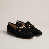 PLUXSTYLE::numise::camila-horsebit-loafers::closeup-detail