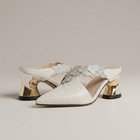 PLUXSTYLE::numise::bianca-sculptural-heel-footwear::pack-white