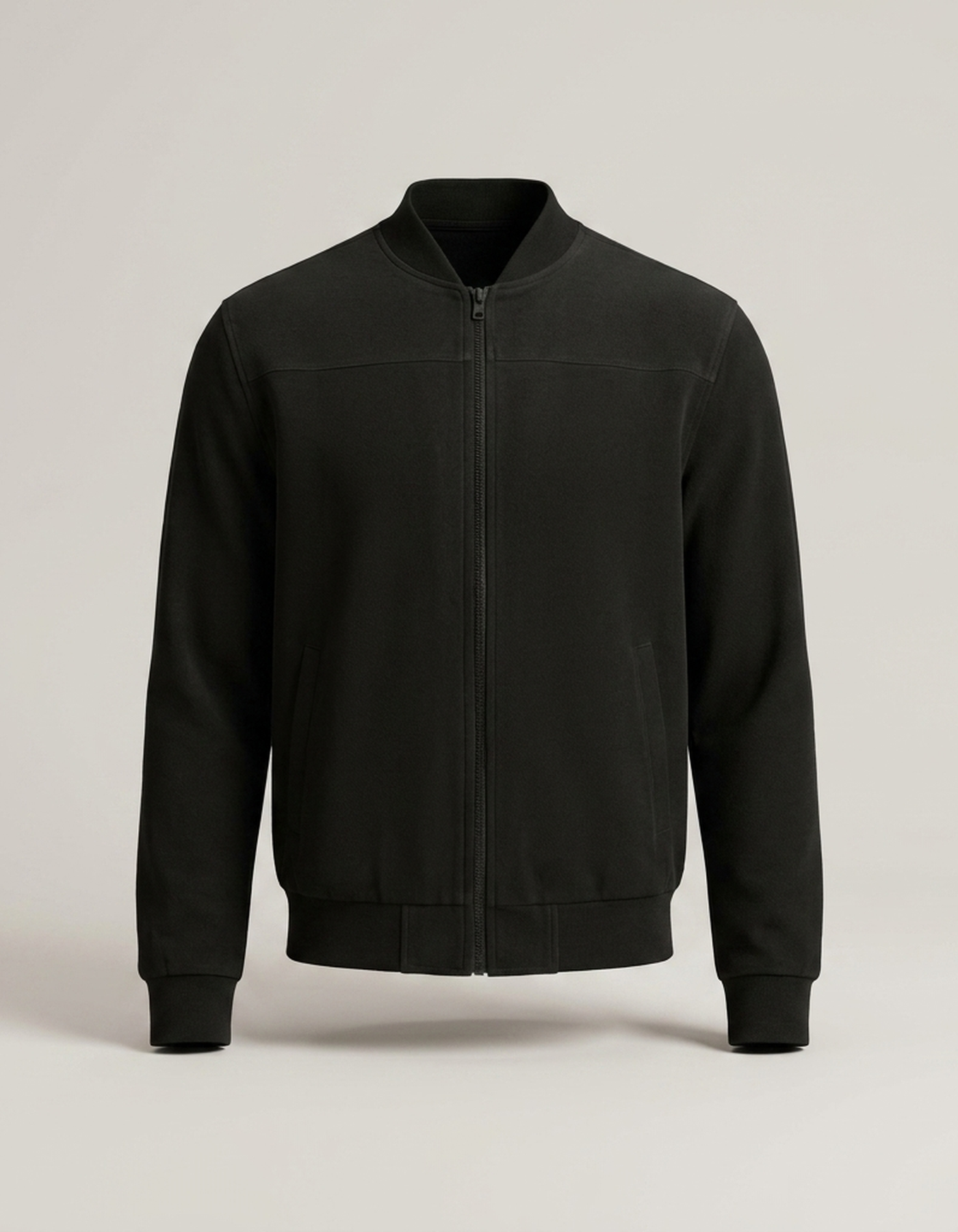 PLUXSTYLE::numise::modern-bomber-collar-parka::pack-black