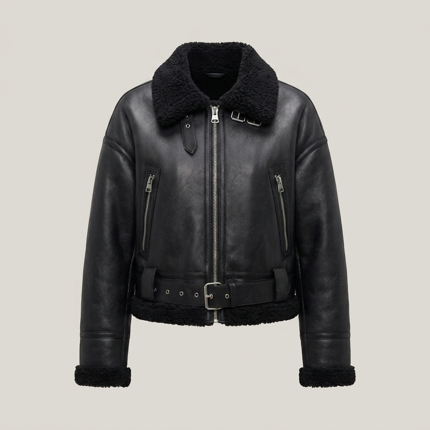PLUXSTYLE::numise::womens-reversible-bomber-parka::pack-black