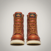 PLUXSTYLE::numise::tobacco-plain-toe-wedge-boots::pack-tobacco-brown