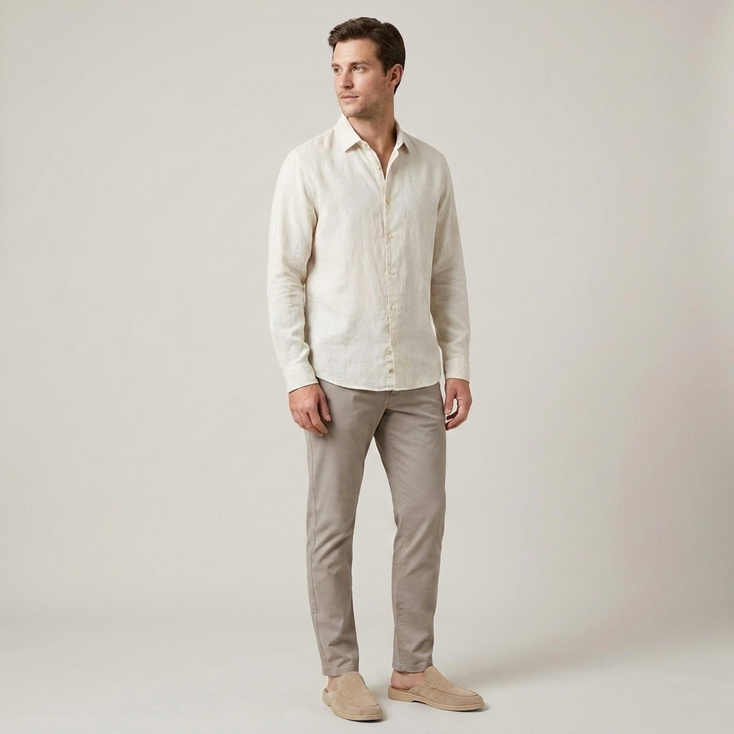 PLUXSTYLE::numise::mens-backless-slip-on-loafers::zoom-out