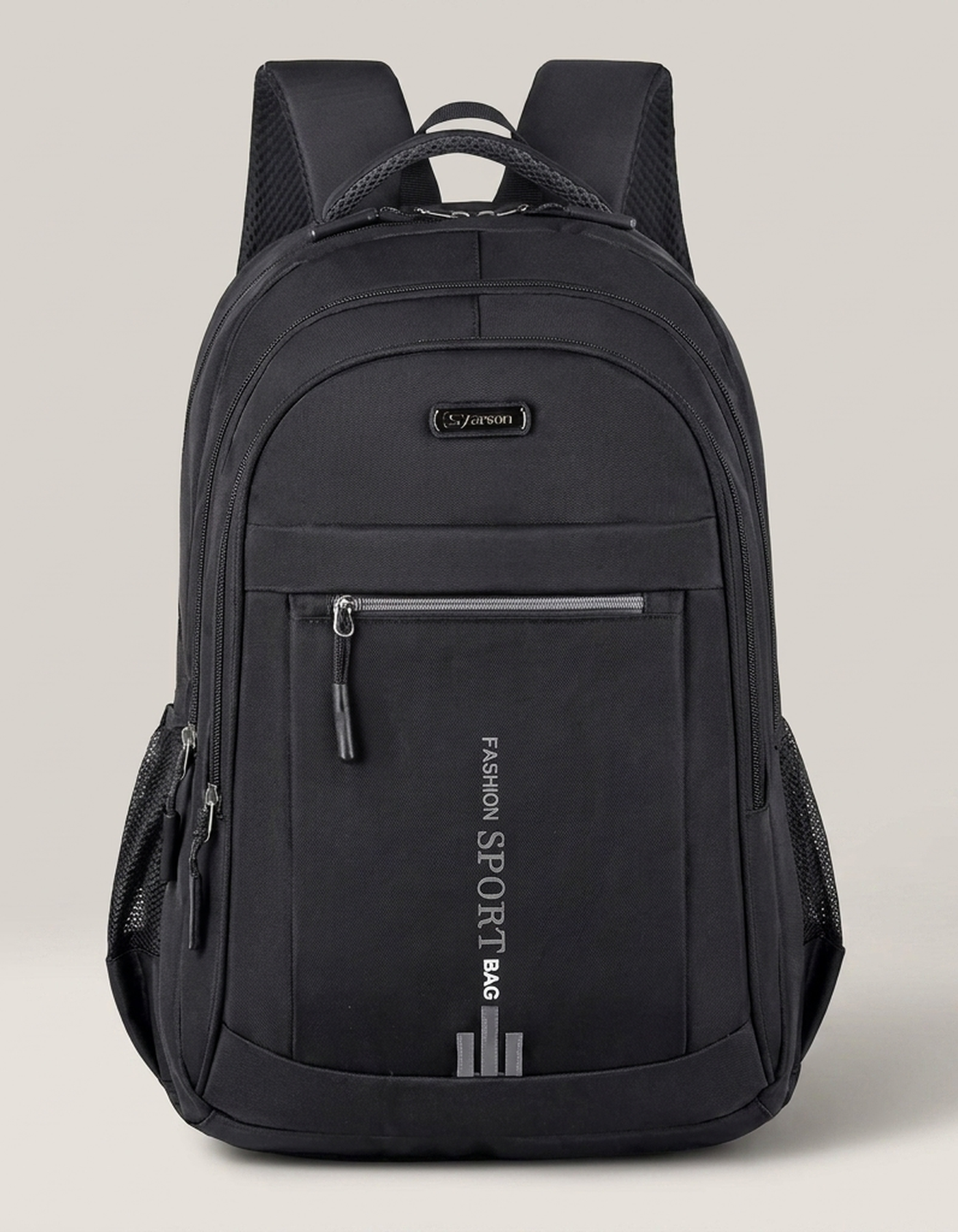 PLUXSTYLE::numise::mens-weatherproof-commuter-backpack::pack-hero