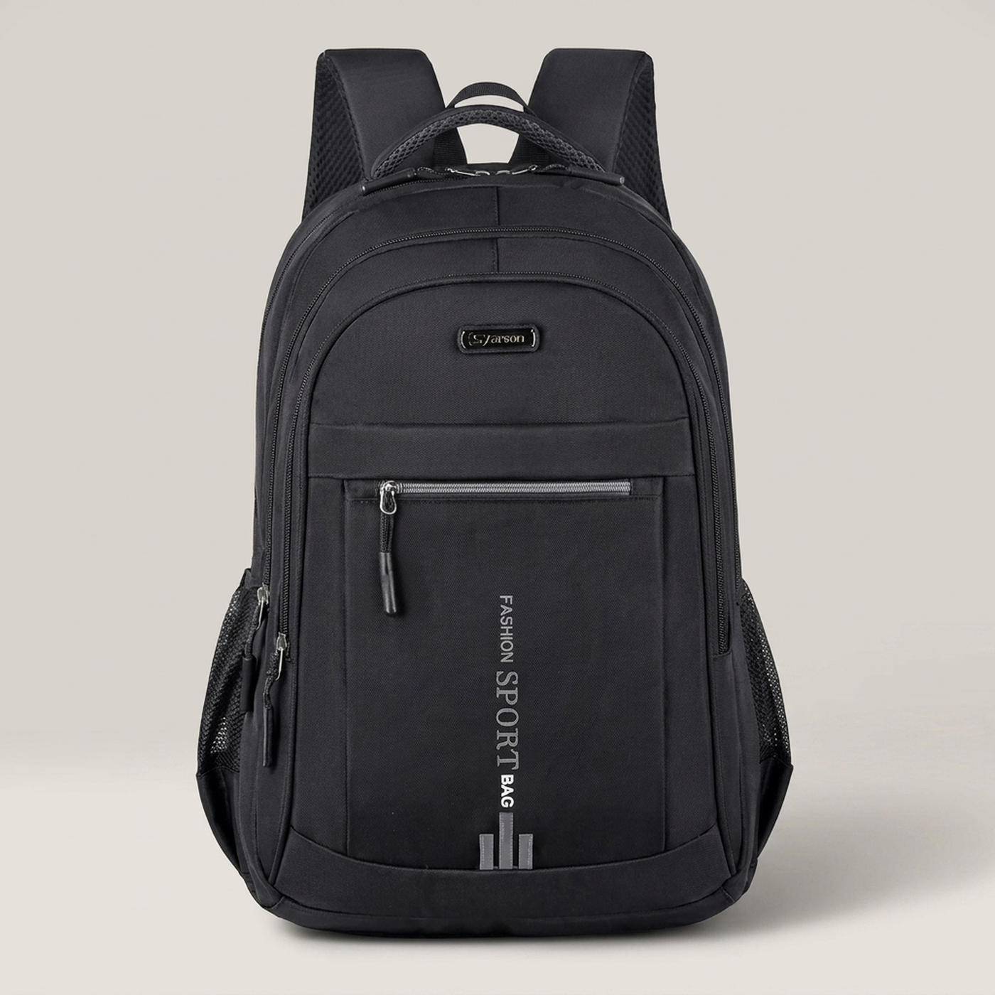 PLUXSTYLE::numise::mens-weatherproof-commuter-backpack::pack-hero