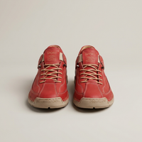 PLUXSTYLE::numise::womens-elastic-panel-trainers::pack-red