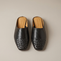 PLUXSTYLE::numise::clara-timeless-mule-footwear::pack-black