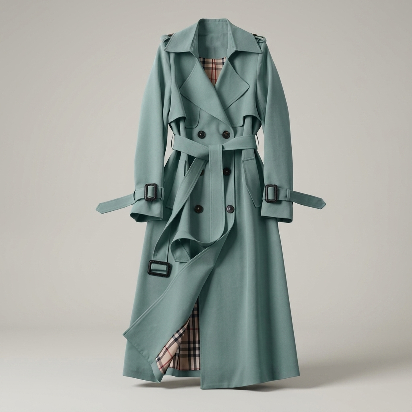 PLUXSTYLE::numise::amira-belted-winter-parka::pack-green