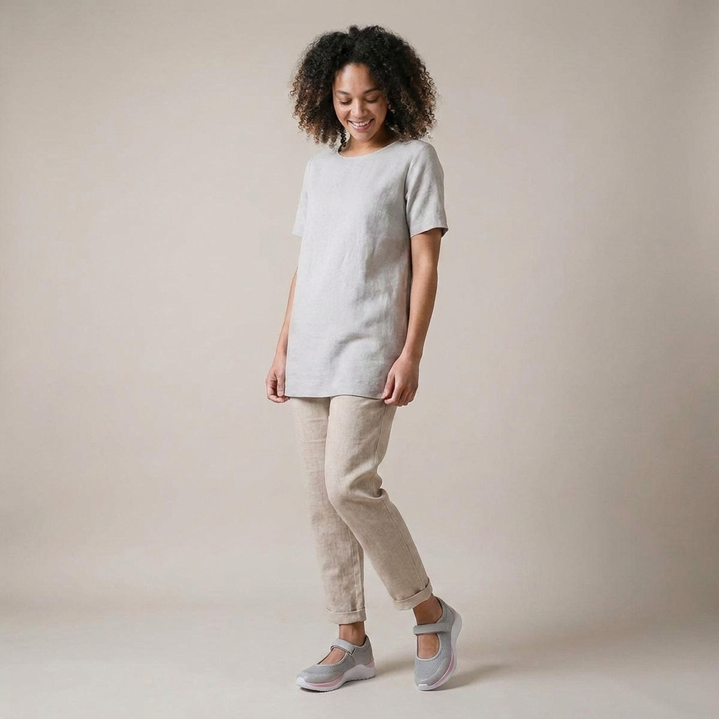 PLUXSTYLE::numise::andrea-strap-mary-jane-walking-sneakers::zoom-out
