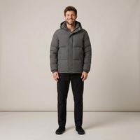 PLUXSTYLE::numise::mens-classic-hooded-parka::front