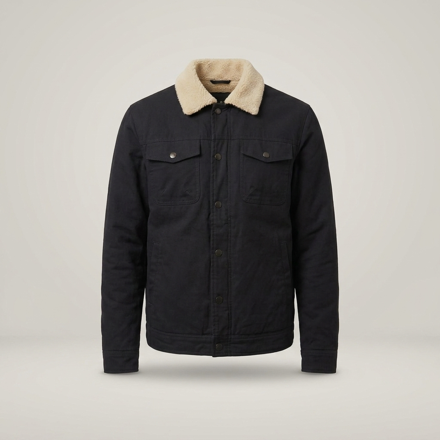PLUXSTYLE::numise::mens-bomber-cut-parka::pack-black