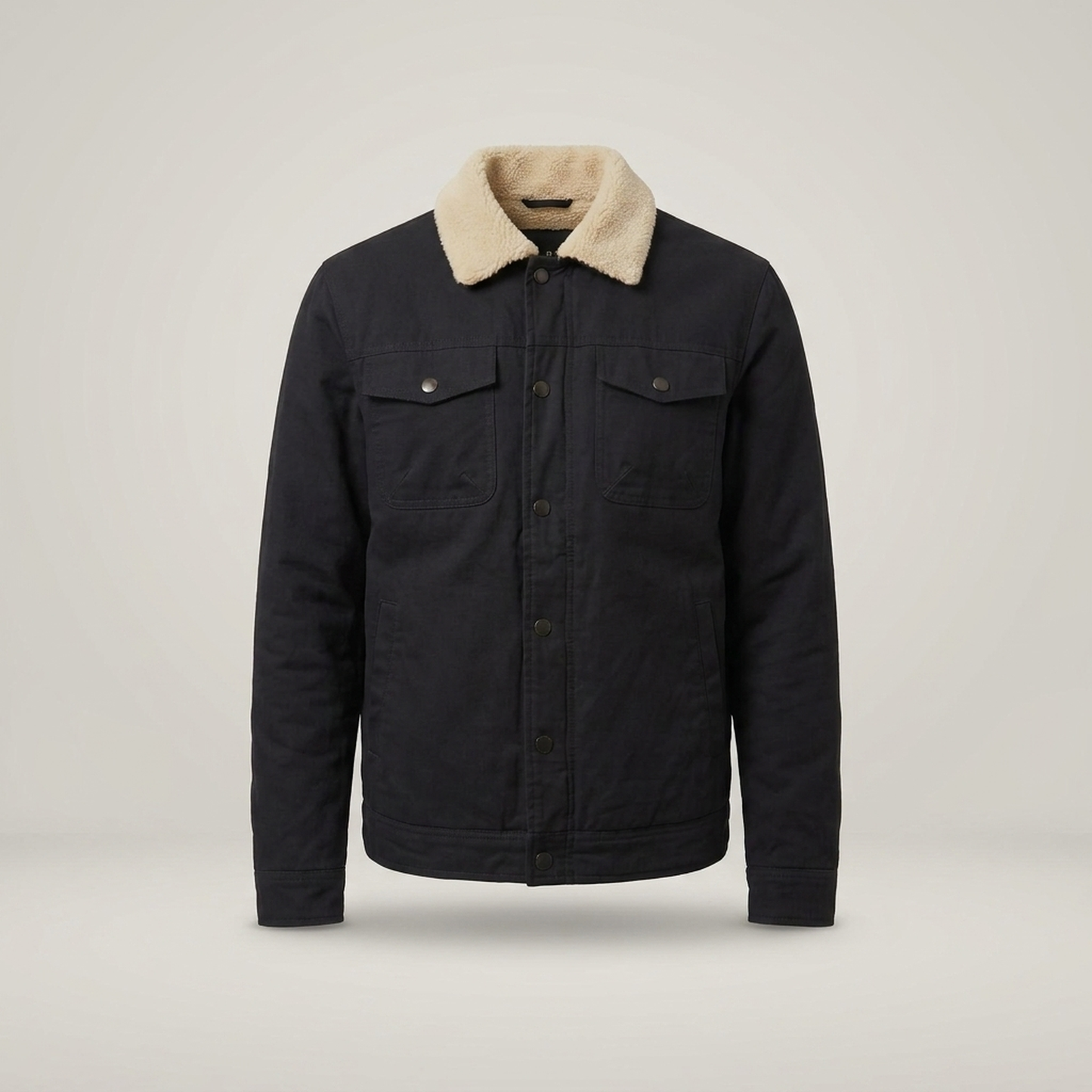 PLUXSTYLE::numise::mens-bomber-cut-parka::pack-black