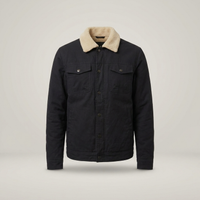 PLUXSTYLE::numise::mens-bomber-cut-parka::pack-black