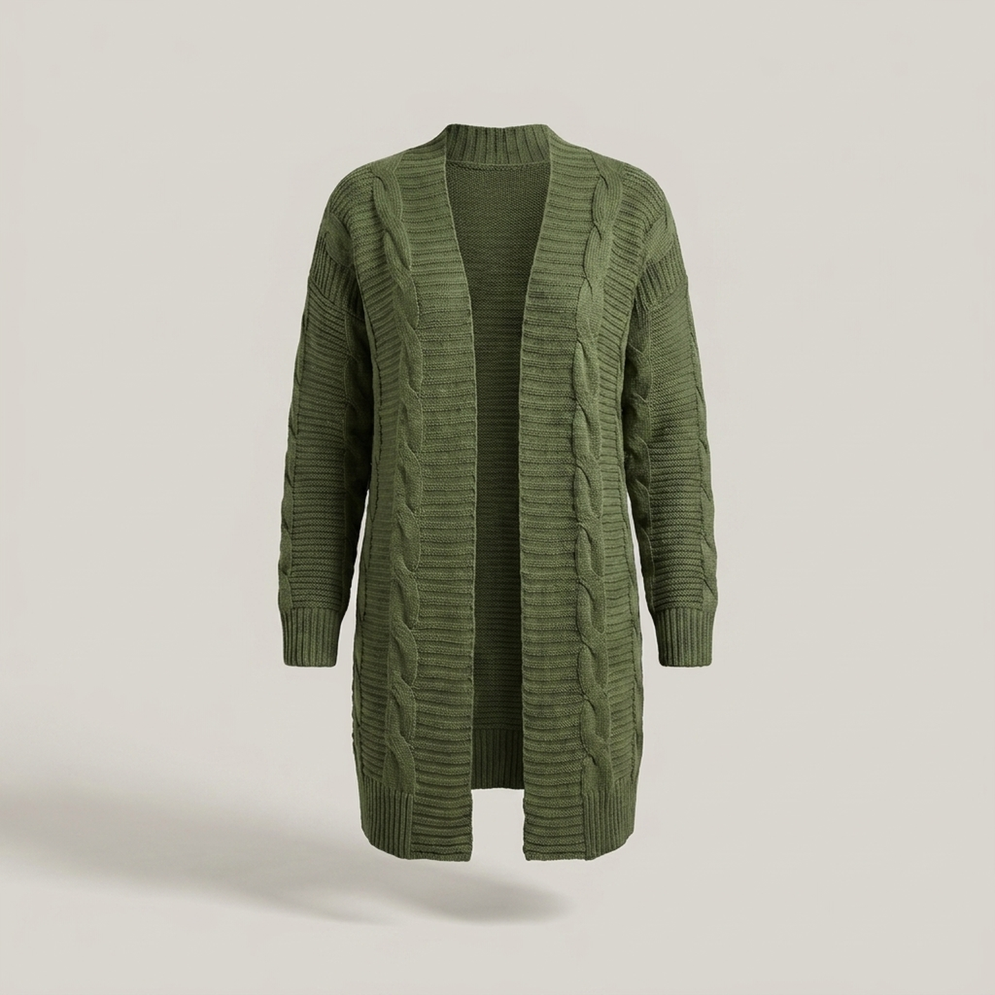 PLUXSTYLE::numise::womens-longline-cardigan-1::pack-green