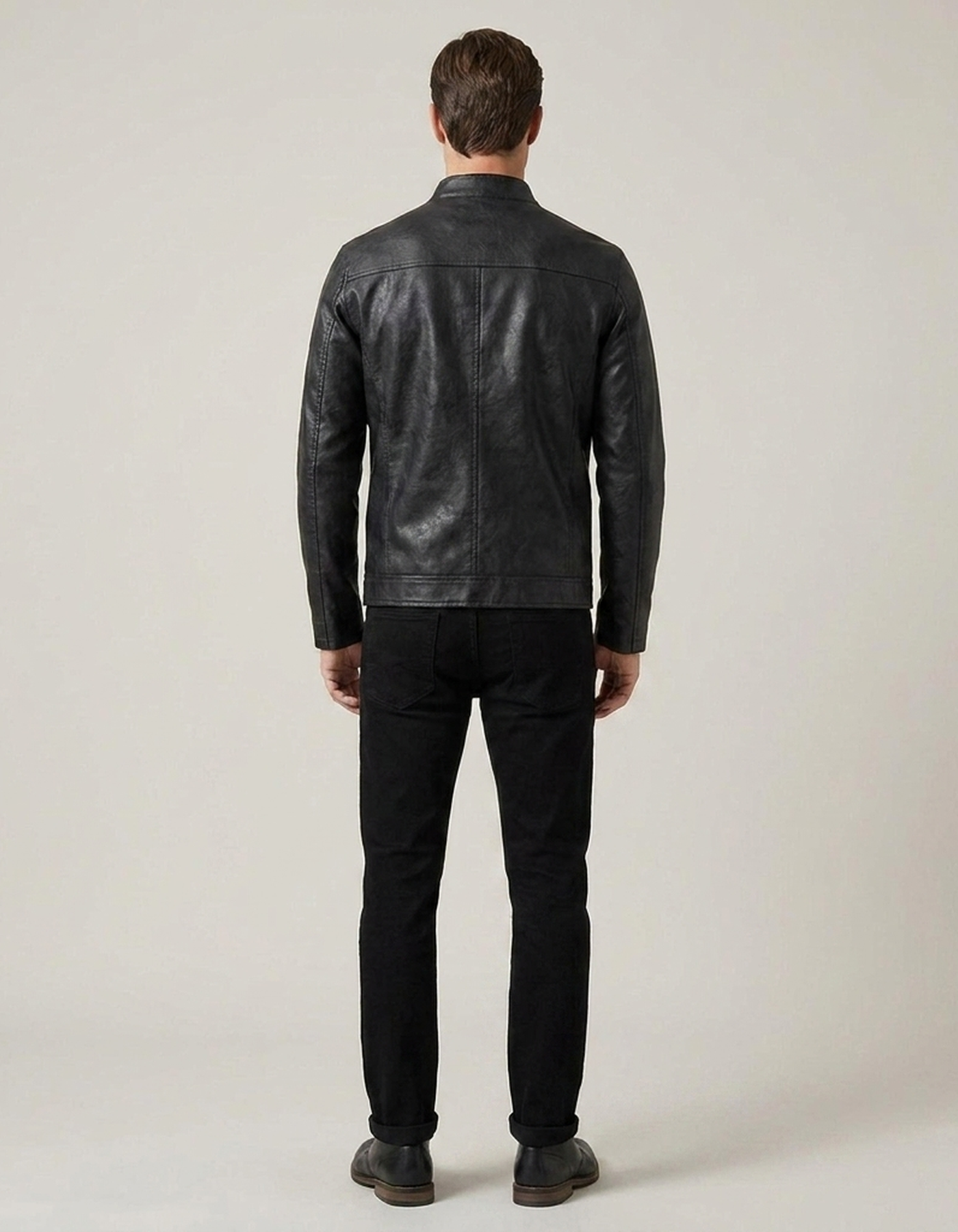 PLUXSTYLE::numise::mens-tailored-aviator-parka::back