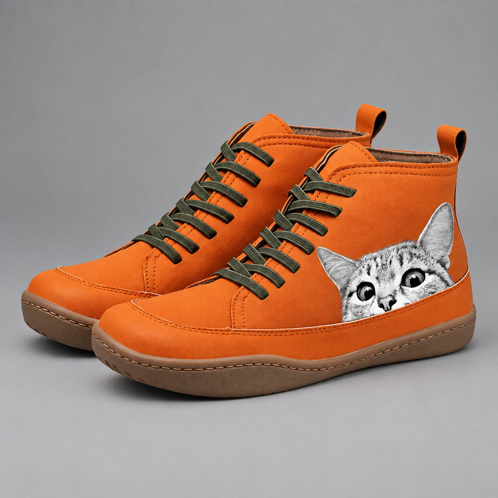 Clara Cat-Lover Ankle Boots