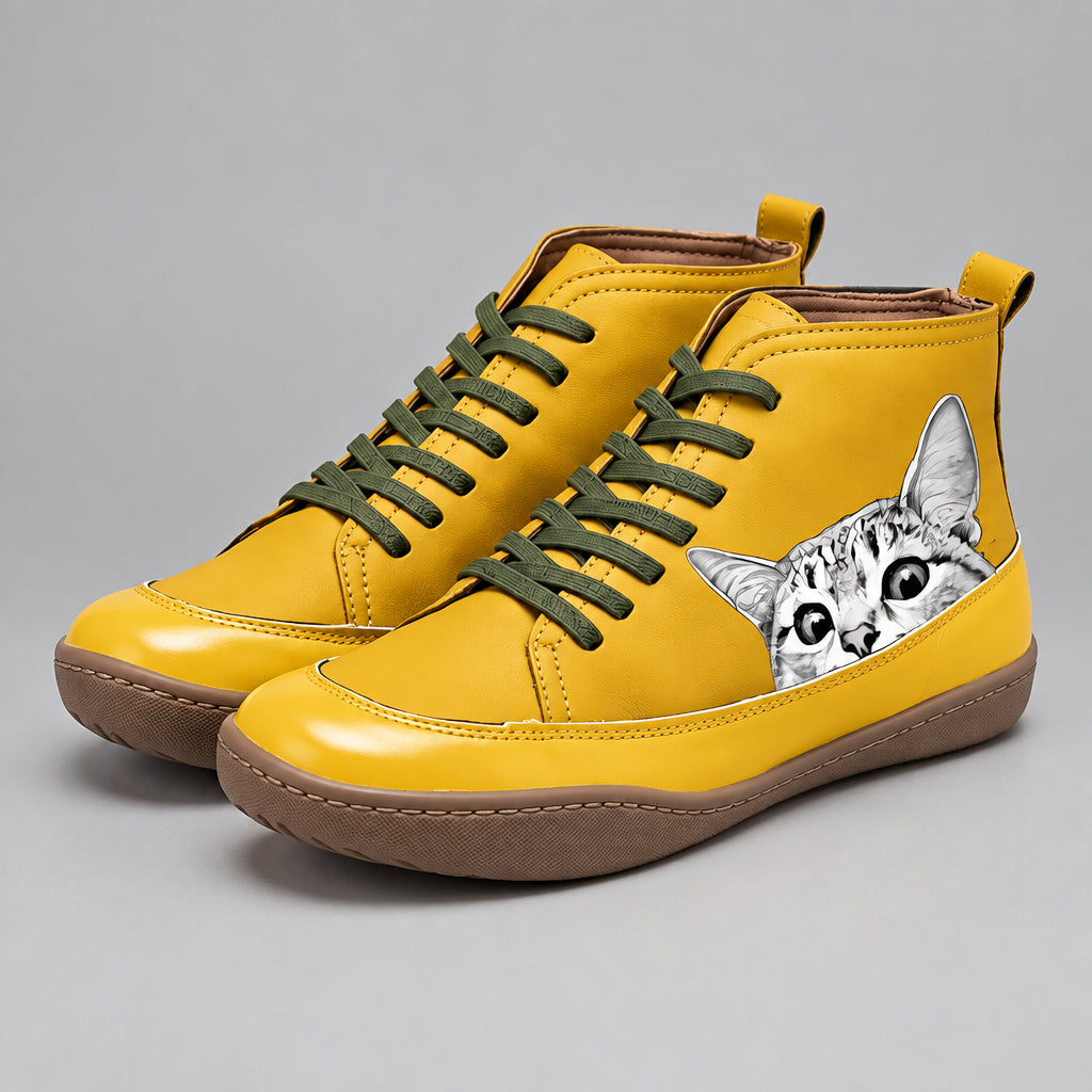 Clara Cat-Lover Ankle Boots