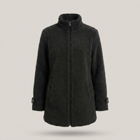 PLUXSTYLE::numise::womens-mid-length-parka::pack-black