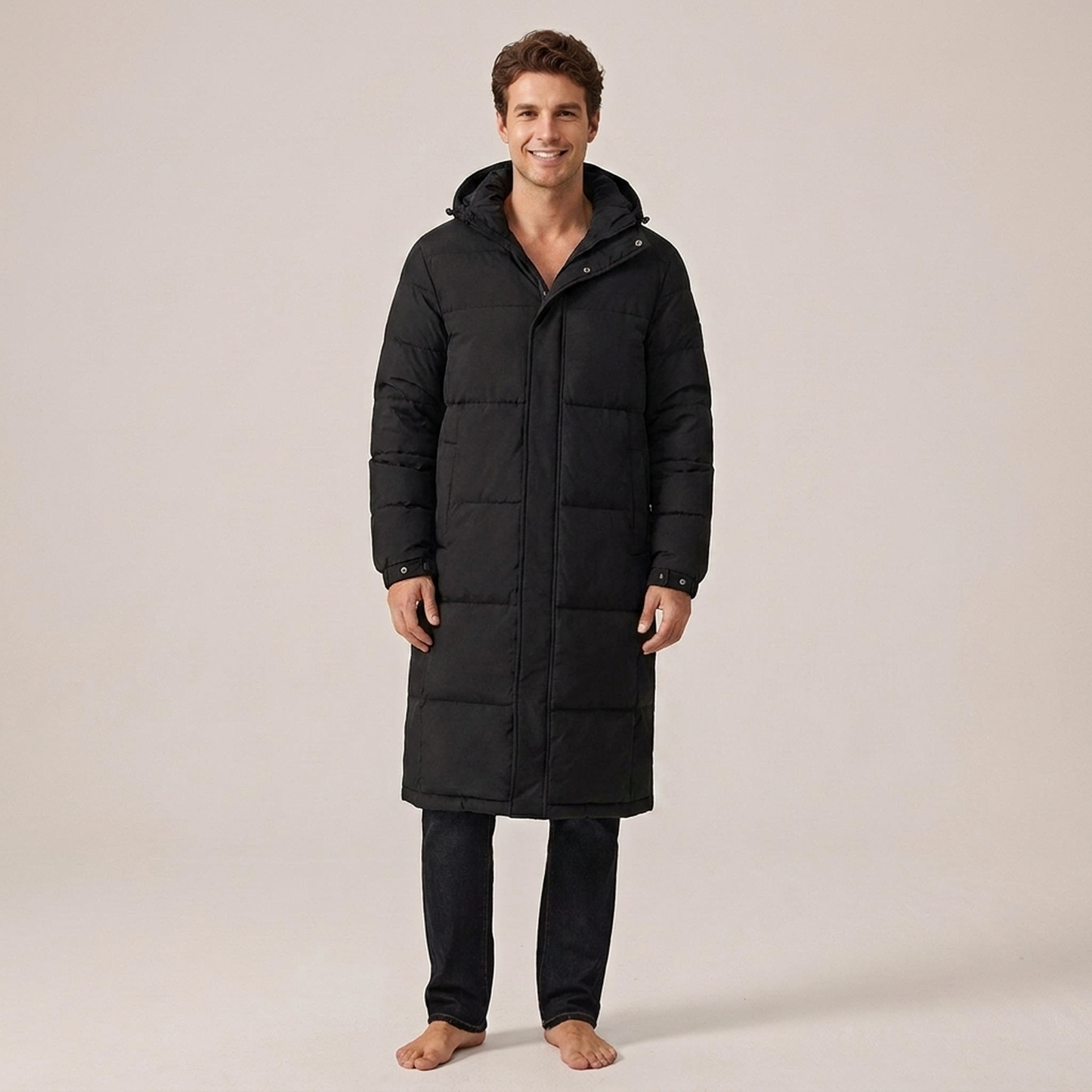 PLUXSTYLE::numise::mens-full-length-winter-parka::front