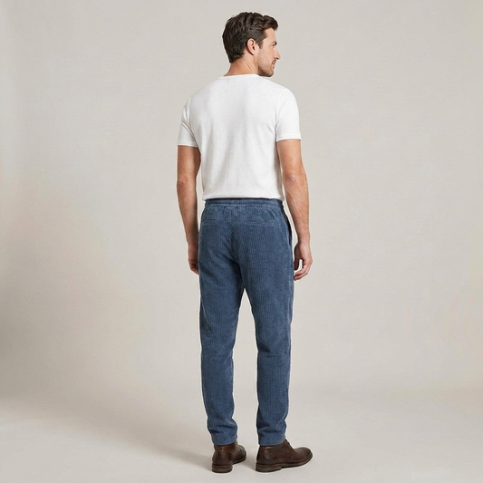 PLUXSTYLE::numise::jitsu-japanese-inspired-pants::back