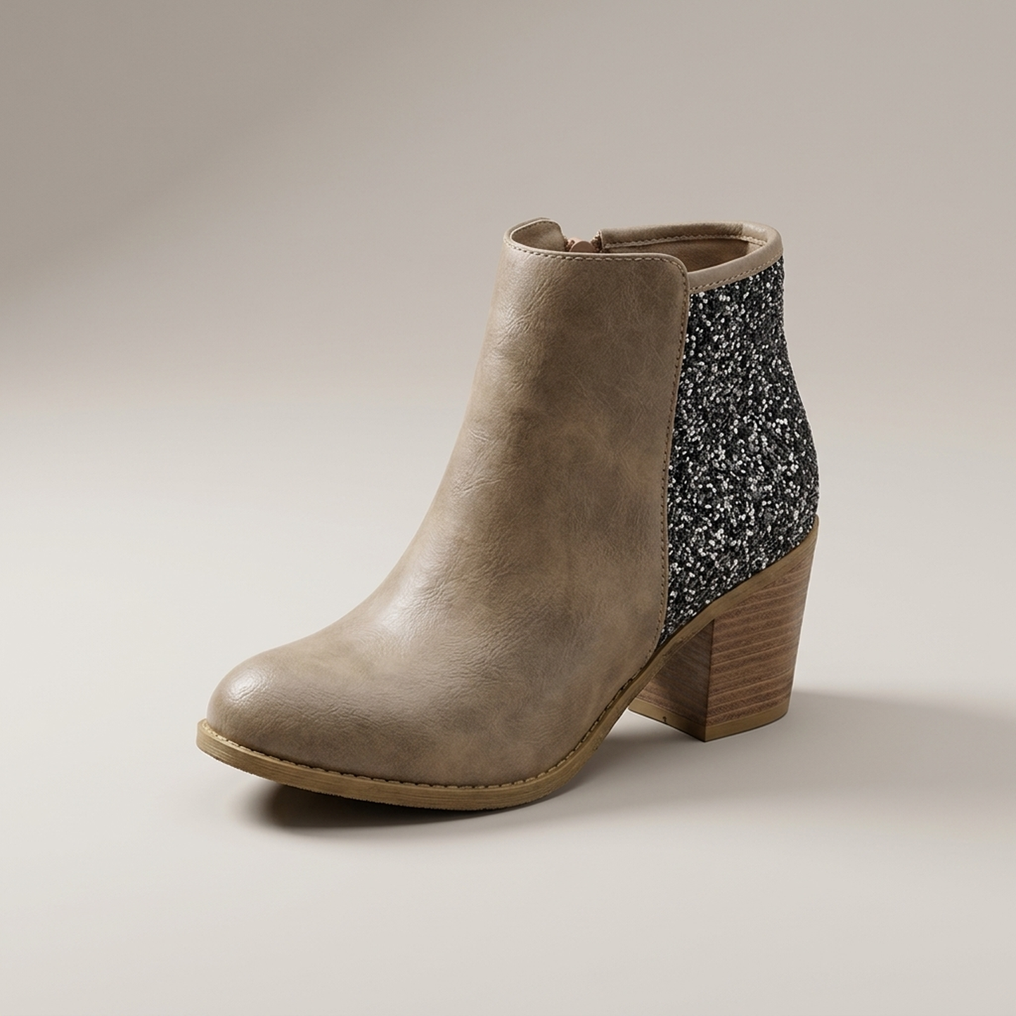 PLUXSTYLE::numise::aisling-sparkling-ankle-boots::closeup-hero