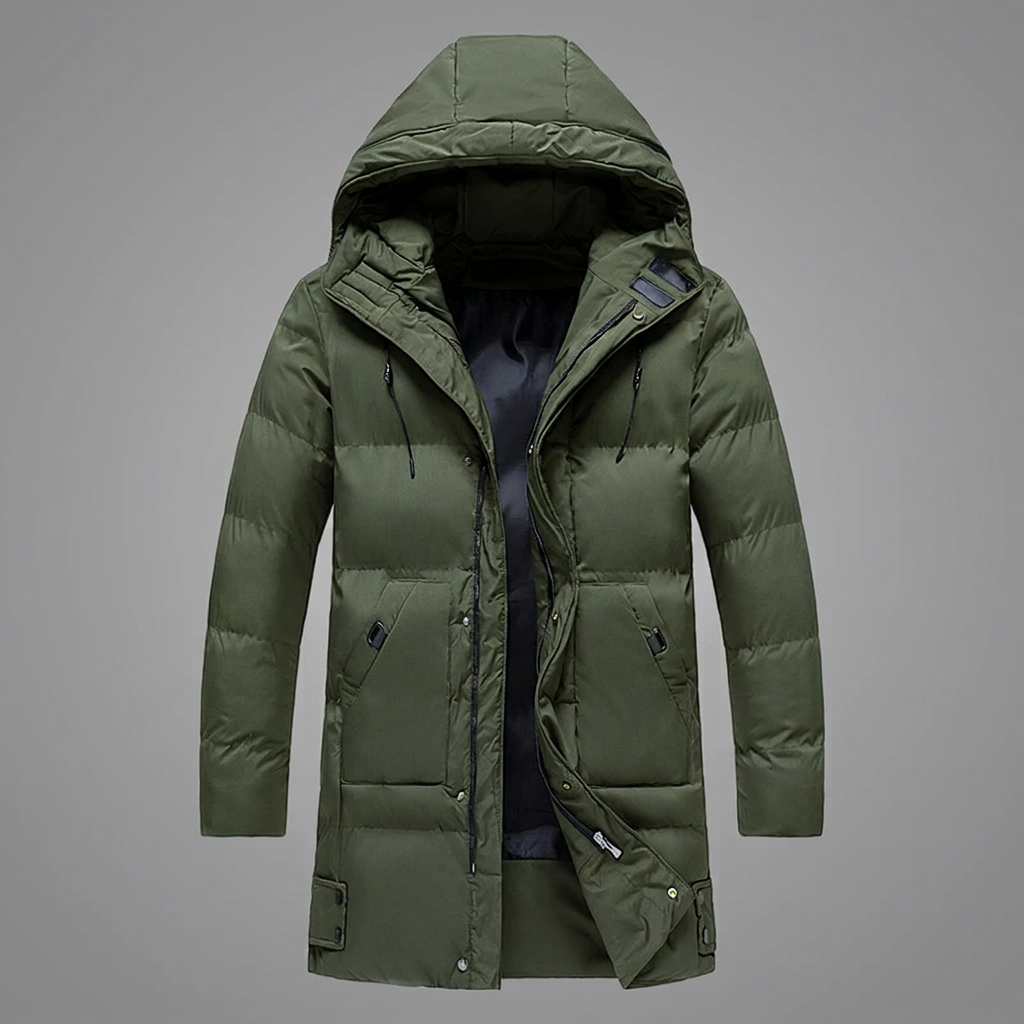 Stylish Padded Hooded Coat for Effortless Seasonal Wear