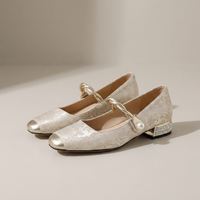 PLUXSTYLE::numise::everyday-mary-jane-shoes::pack-beige