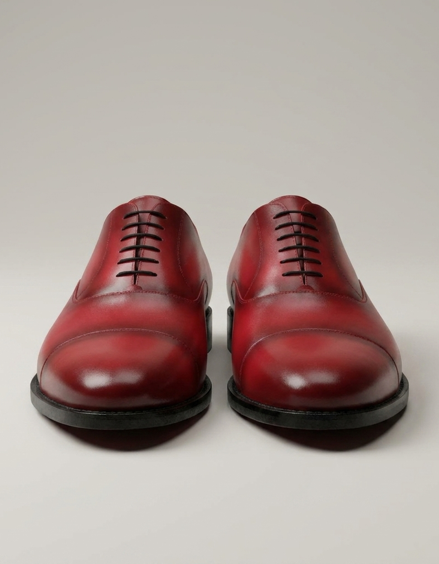 PLUXSTYLE::numise::mens-red-oxford-dress-shoes::pack-red