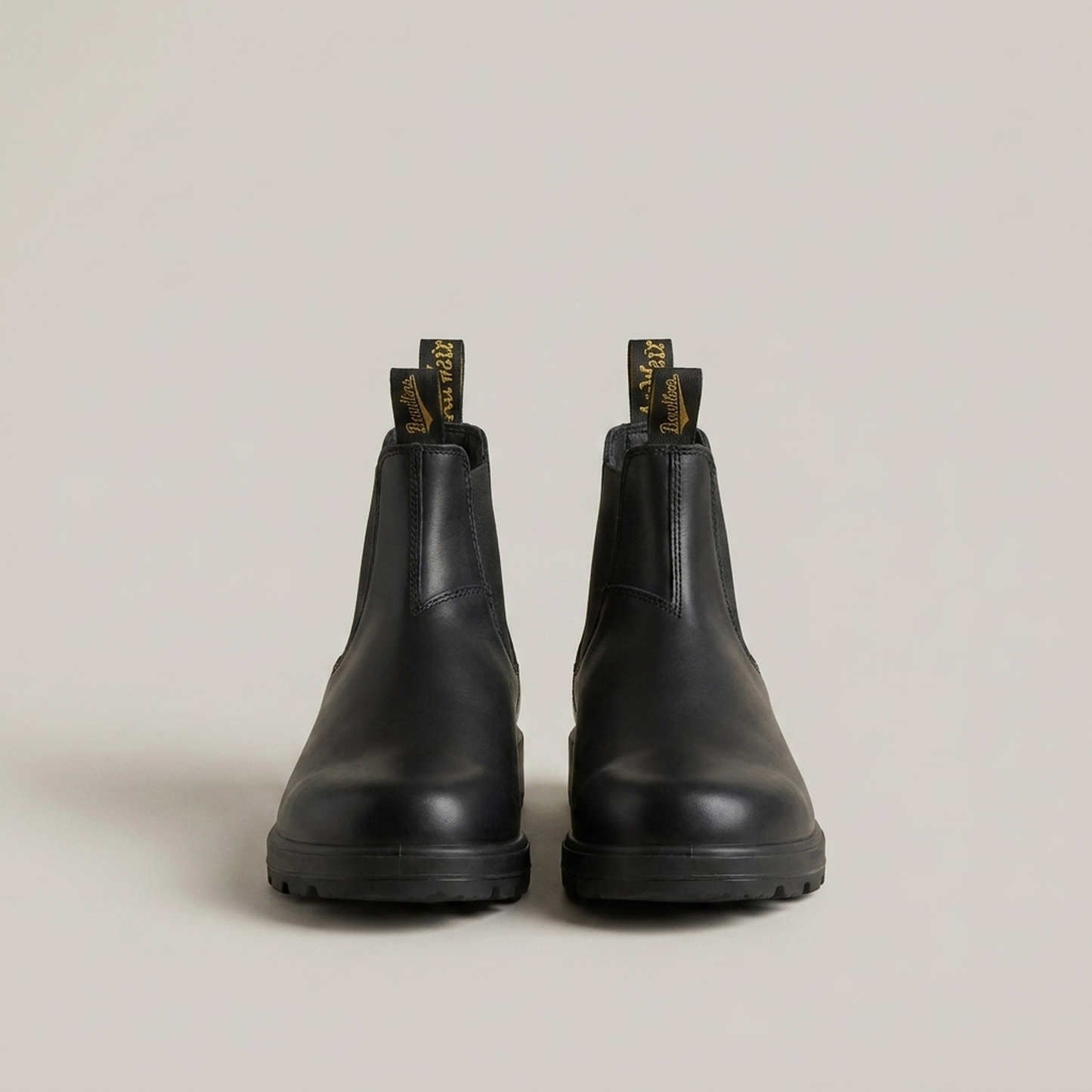 PLUXSTYLE::numise::pull-tab-chelsea-boots::pack-black
