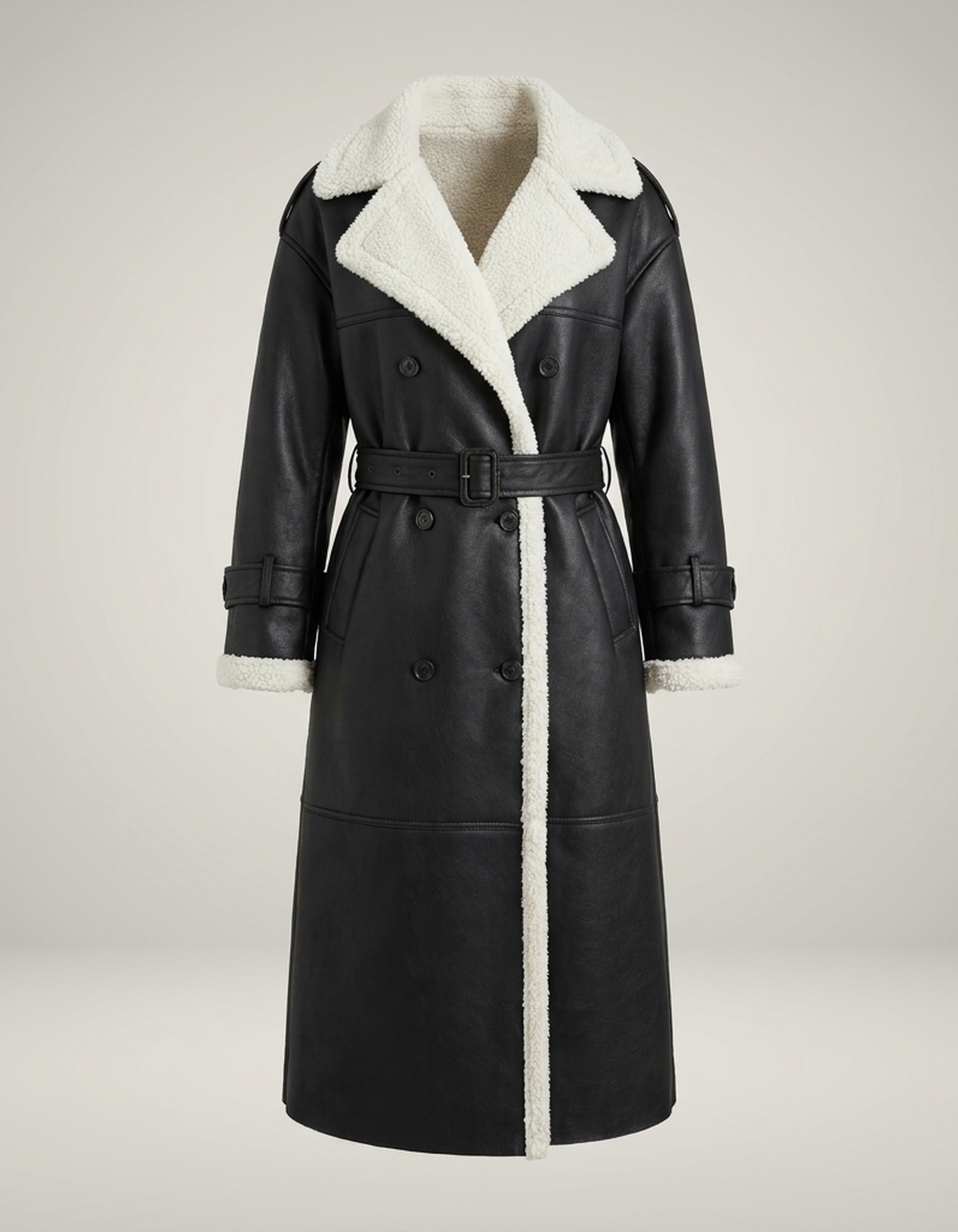 PLUXSTYLE::numise::clemence-belted-parka::pack-black