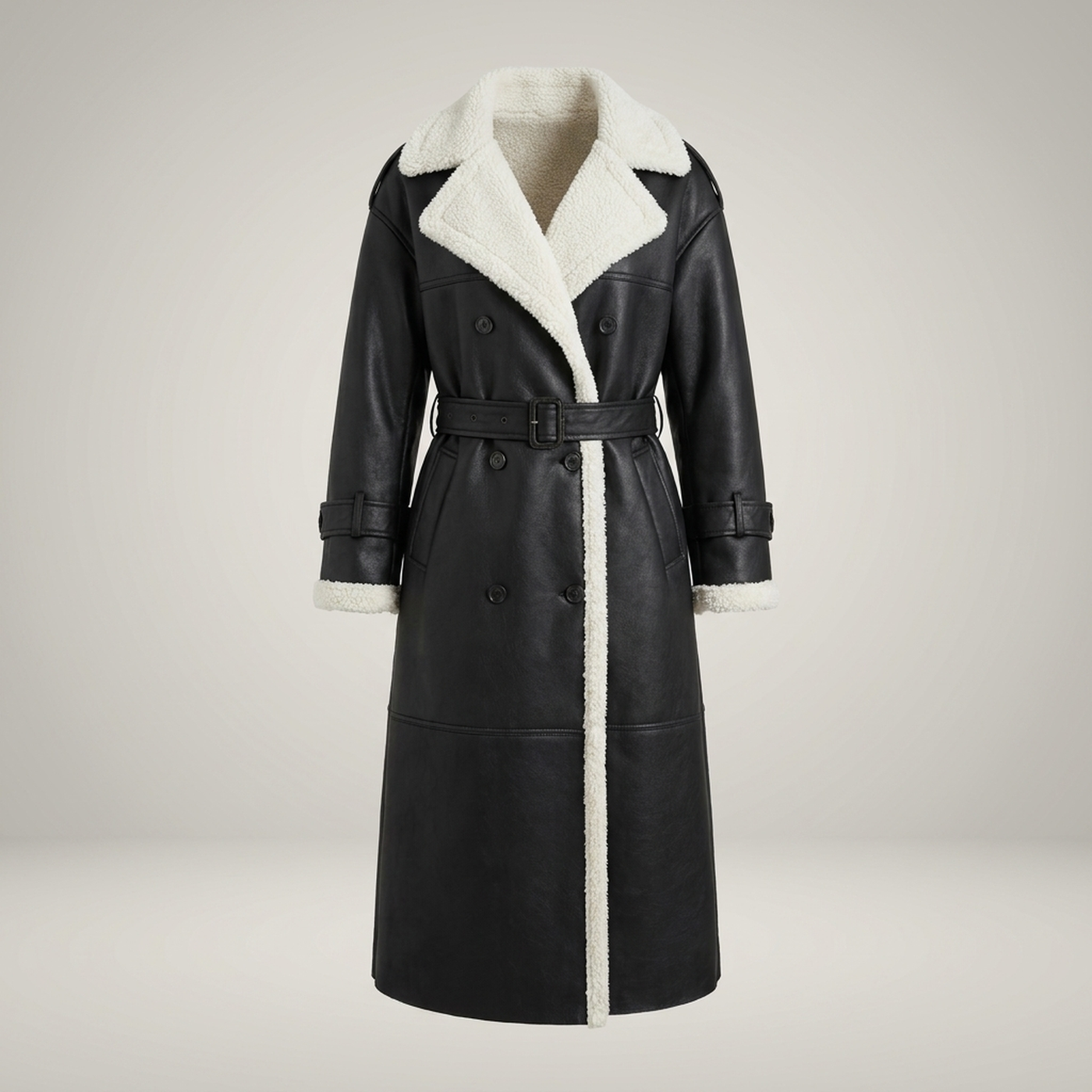 PLUXSTYLE::numise::clemence-belted-parka::pack-black