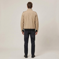 PLUXSTYLE::numise::mens-everyday-zip-up-parka::back