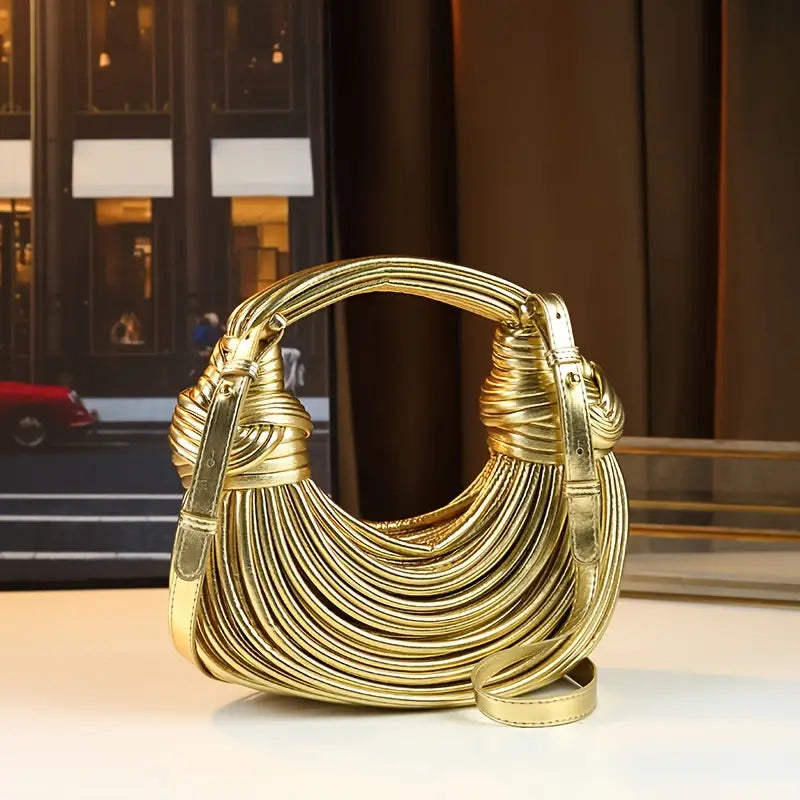 Compact Evening Shoulder Bag for Elegant Occasions