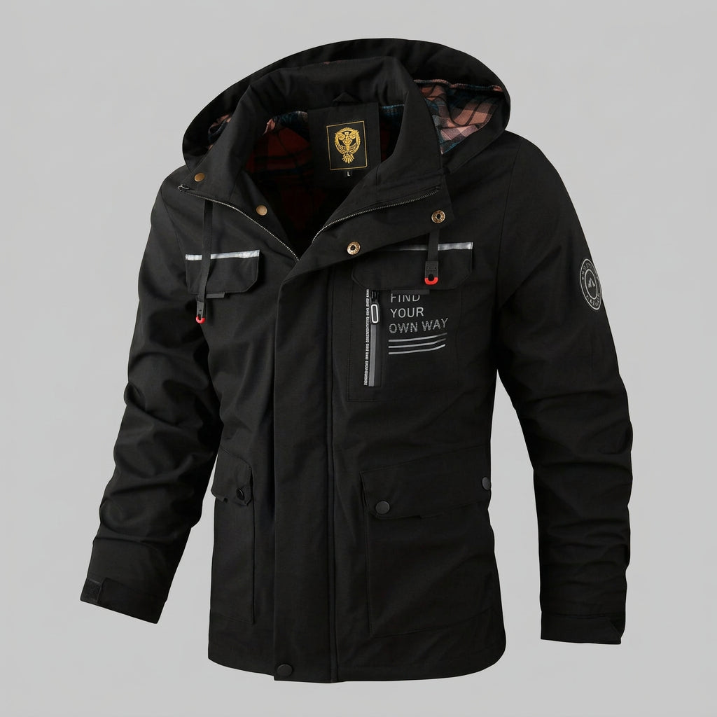 Waterproof Winter Jacket With Hood