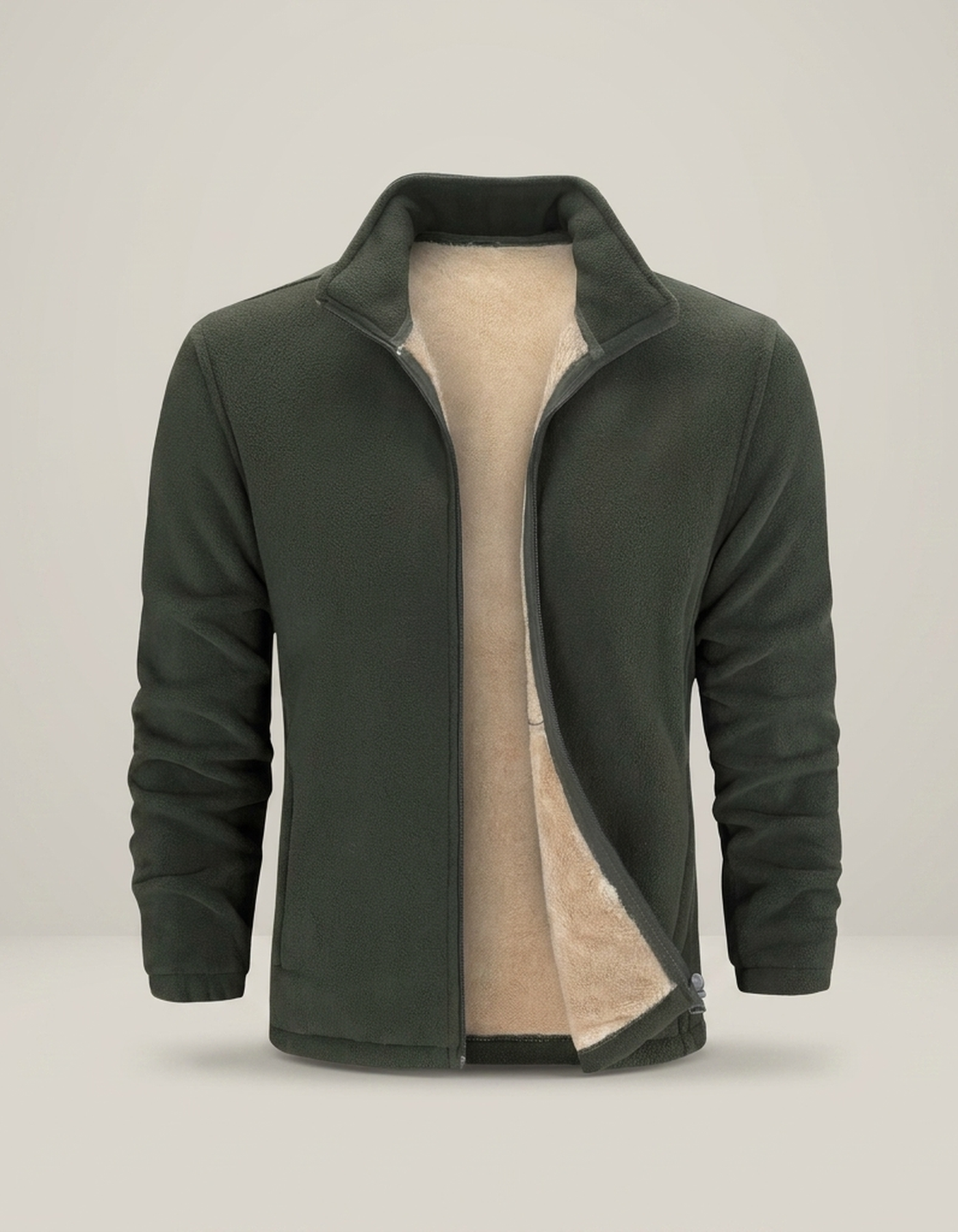 PLUXSTYLE::numise::alex-unisex-zip-up-parka::pack-green