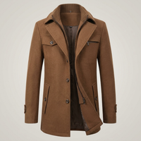 PLUXSTYLE::numise::mens-longline-parka::pack-brown
