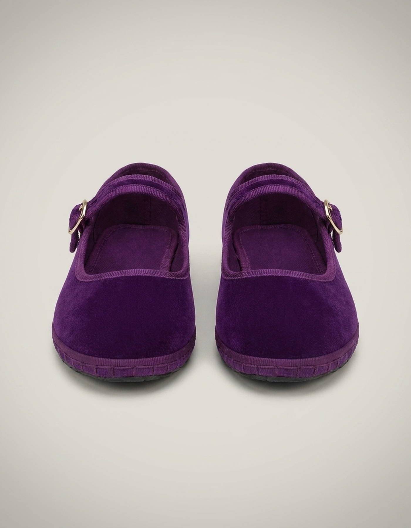PLUXSTYLE::numise::buckle-strap-mary-jane-flats::pack-purple
