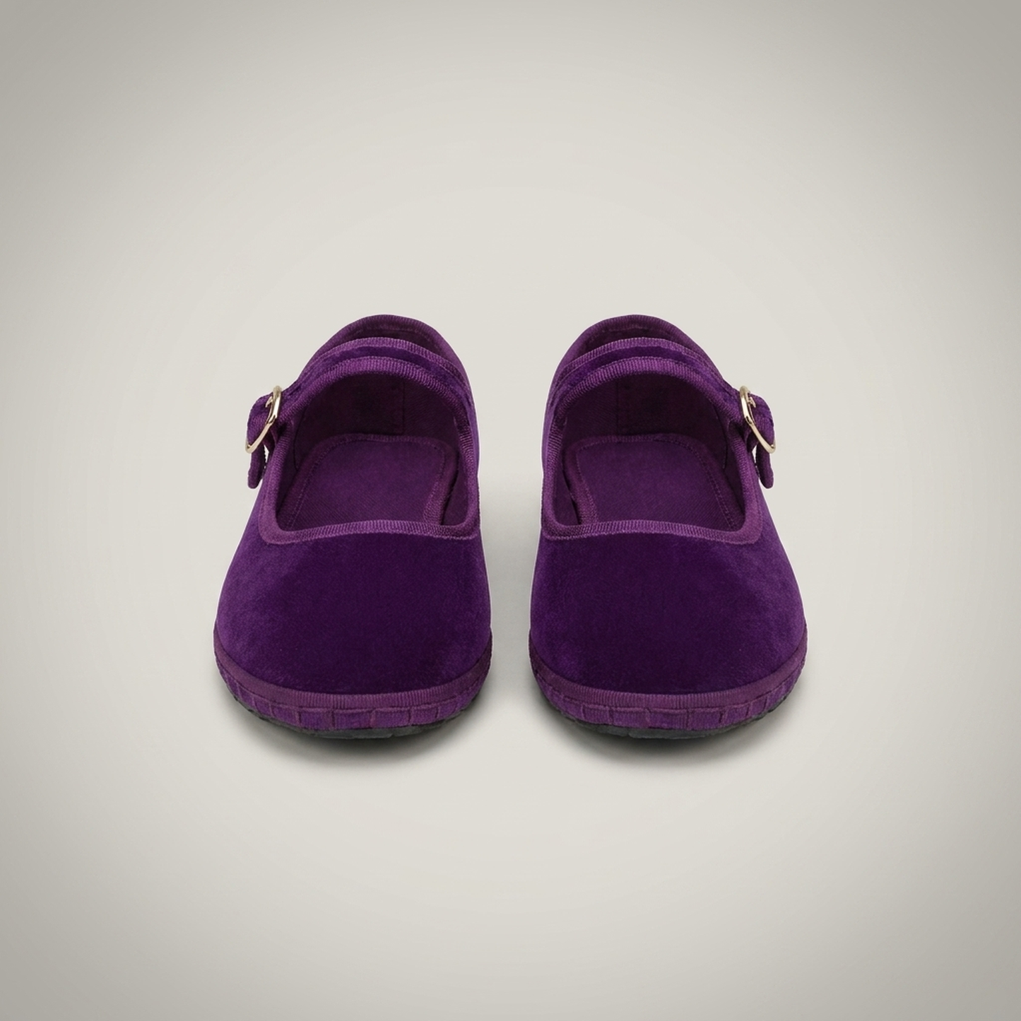 PLUXSTYLE::numise::buckle-strap-mary-jane-flats::pack-purple