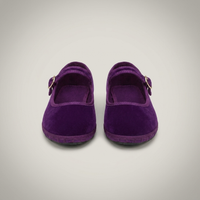PLUXSTYLE::numise::buckle-strap-mary-jane-flats::pack-purple