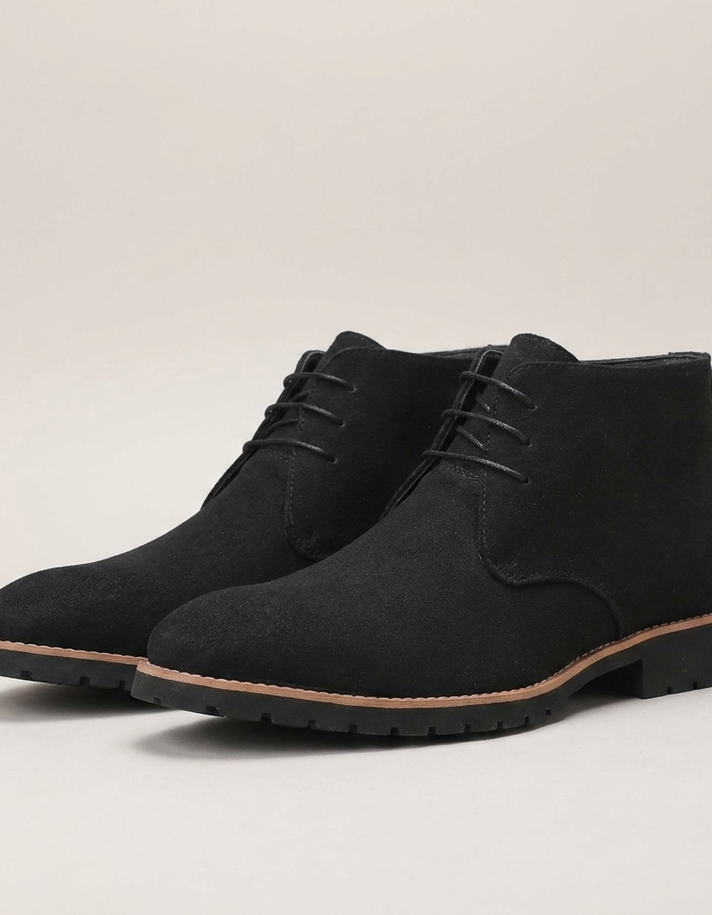 PLUXSTYLE::numise::mens-relaxed-ankle-boots::pack-black