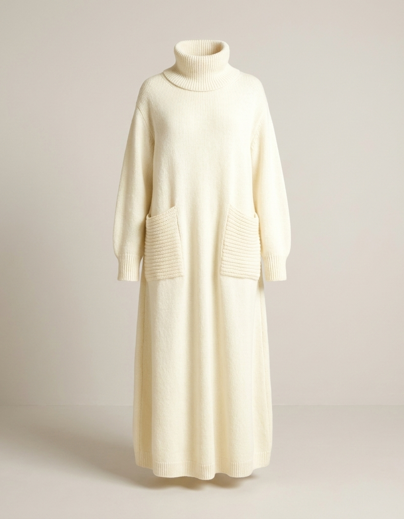 PLUXSTYLE::numise::alyndra-high-neck-maxi-dress::pack-white