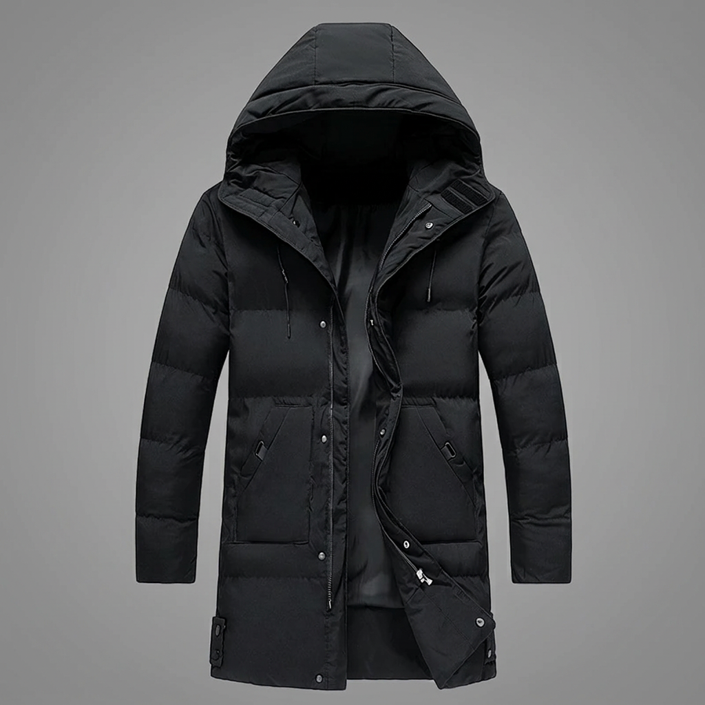 Stylish Padded Hooded Coat for Effortless Seasonal Wear