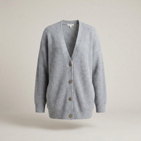 PLUXSTYLE::numise::ruby-oversized-longline-cardigan::pack-light-grey