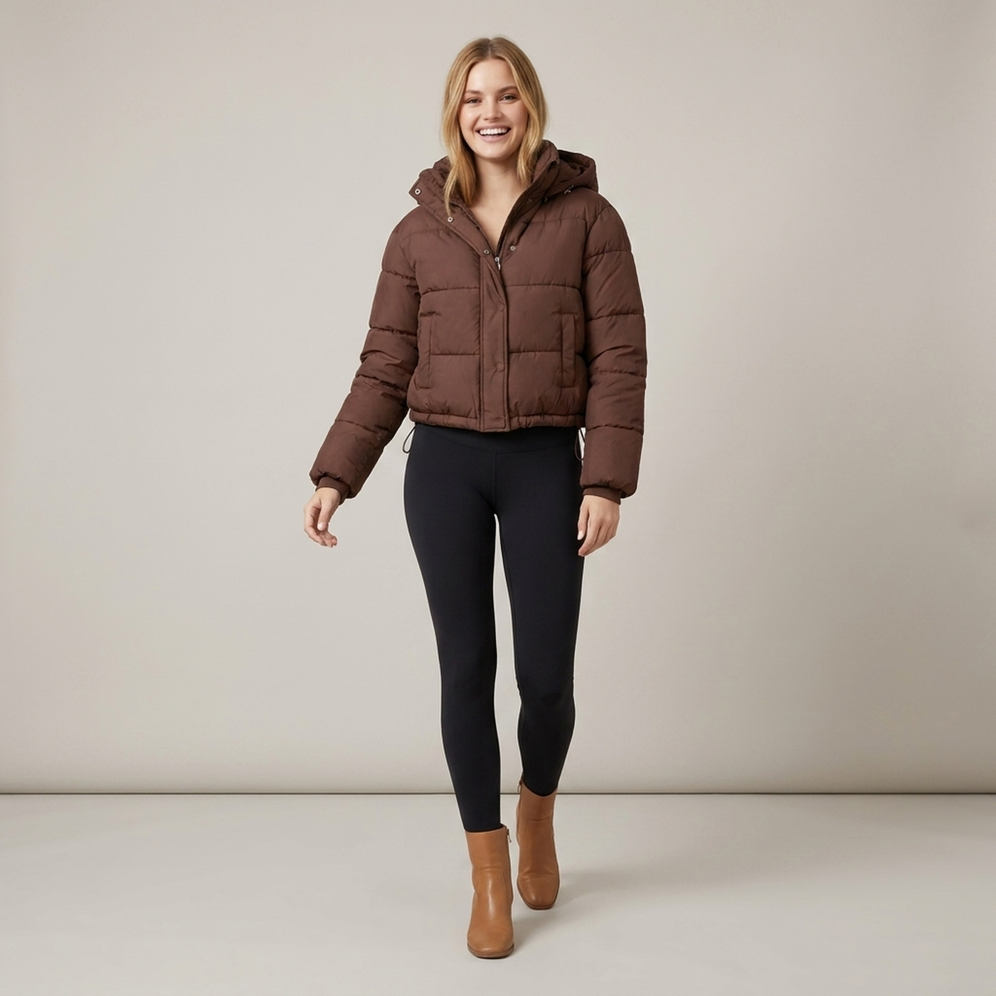 PLUXSTYLE::numise::arielle-cropped-hooded-parka::front