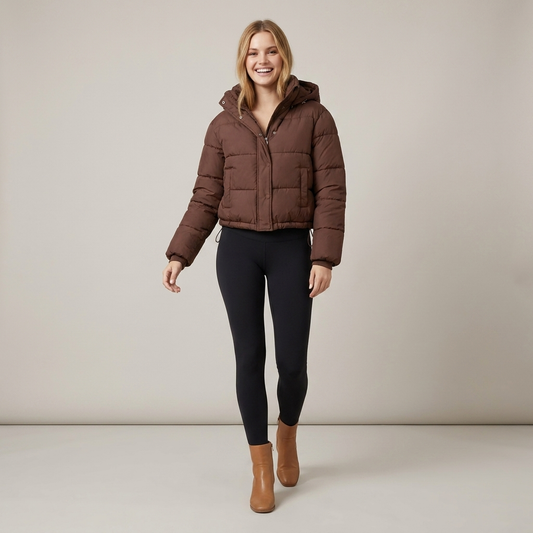 PLUXSTYLE::numise::arielle-cropped-hooded-parka::front