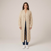 PLUXSTYLE::numise::aria-oversized-cardigan::front