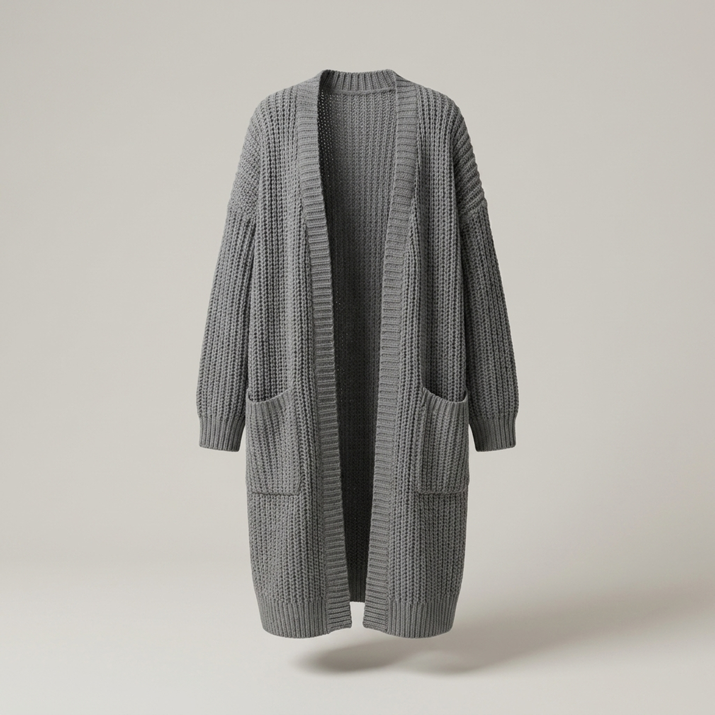 PLUXSTYLE::numise::alice-longline-cardigan::pack-grey