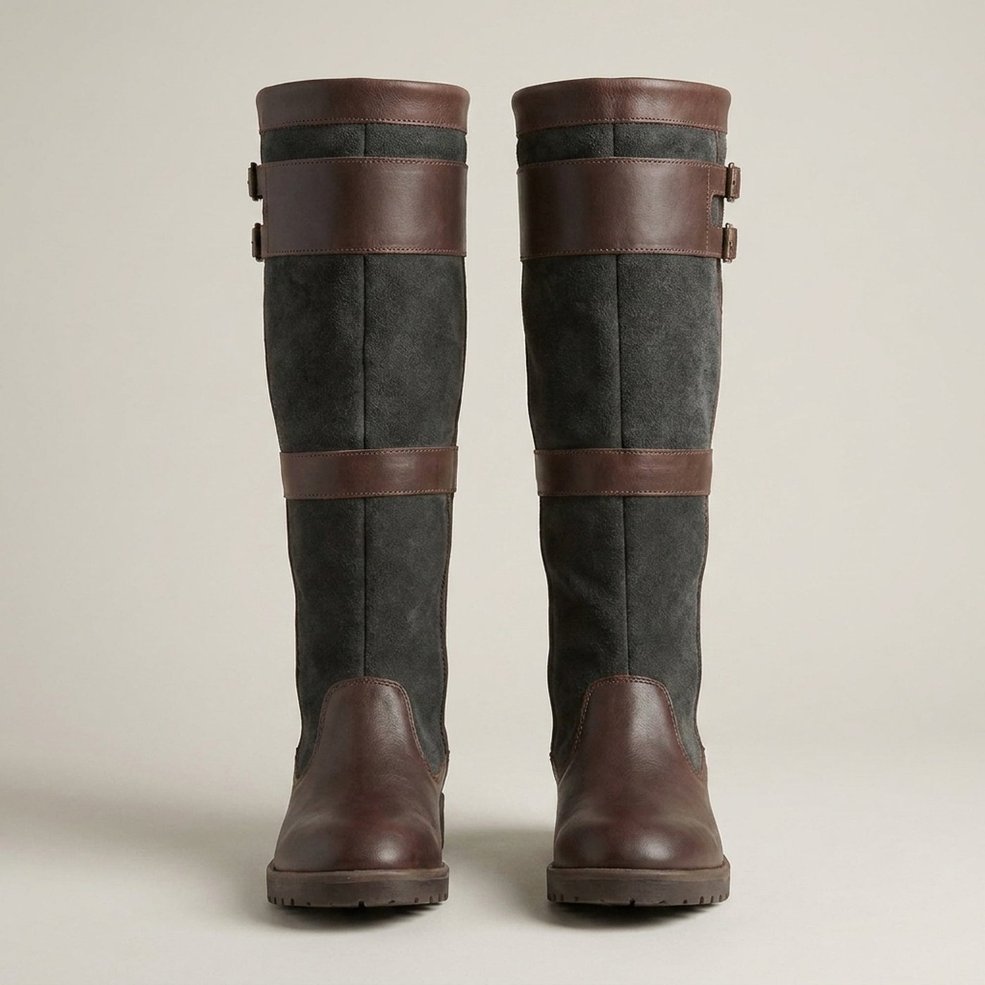PLUXSTYLE::numise::penelope-pull-on-knee-high-boots::closeup-detail